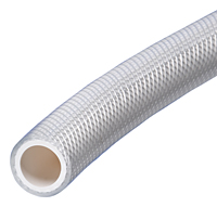 Series K3280, K3285 NSF-61 Certified Reinforced PVC Flexible Connection Hose WHITE